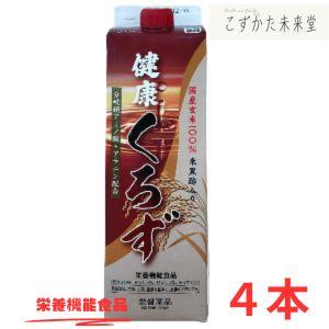常盤薬品工業 トキワ 健康くろず 1000ml 4本セット 黒酢バーモント 黒