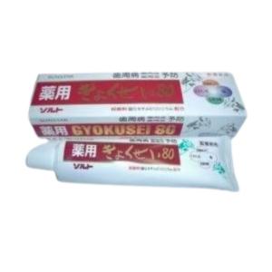 薬用ぎょくせい80 サンスター 歯周病予防 生薬当帰エキス配合 医薬部外品