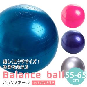バランスボール 65cm ( ポンプ付 ) 送料無料! ダイ...