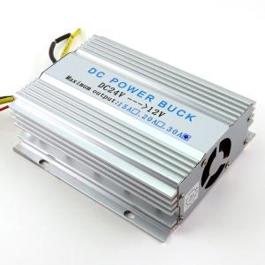 DC-DC コンバーター デコデコ 電圧変換器 24V→12V 30A｜kp501no2