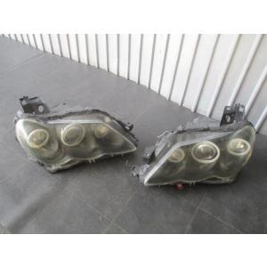 3688 マークＸ GRX120 イカリング 3連 左右 ヘッドライト ヘッドランプ 22-330 ...