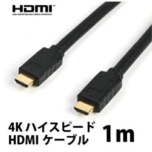 18Gbps ハイスピード HDMIケーブル 1ｍ 4K対応 ULTRA HD 3D対応 24金メッ...