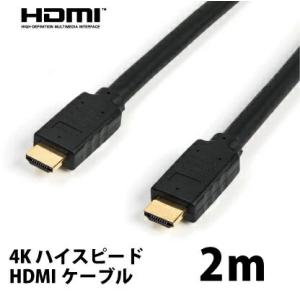 18Gbps ハイスピード HDMIケーブル 2ｍ 4K対応 ULTRA HD 3D対応 24金メッ...