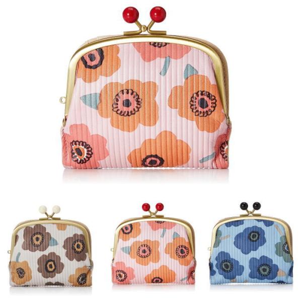 Anti-forme Dsgin(アンチフォルムデザイン) 京友禅・花柄二つ折り財布（日本製）af-...