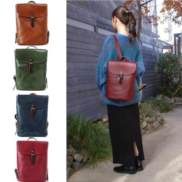 （alto. アルト）オイルヌメ革リュックサック デイバッグ A4 本革,日本製 AMSB-1006