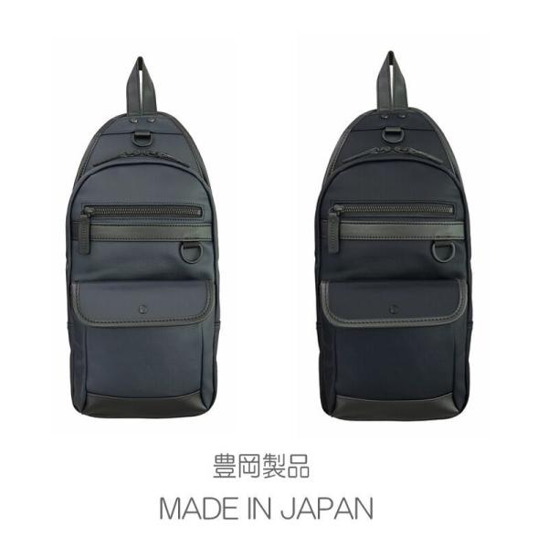 【CAMUS CRAFT・カミュ クラフト】 帆布PVCコーティングボディバッグ 高耐水圧【日本製】...