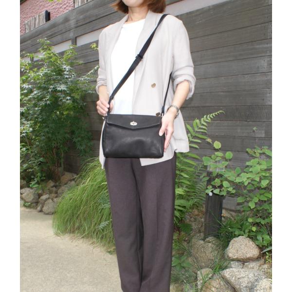 Folna(フォルナ RD)ソフトレザーカブセ型ショルダーバッグ・fo-083345