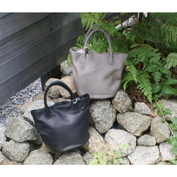 〔FOLNA RD〕ソフトレザー手提げトートバッグ・fo-083350