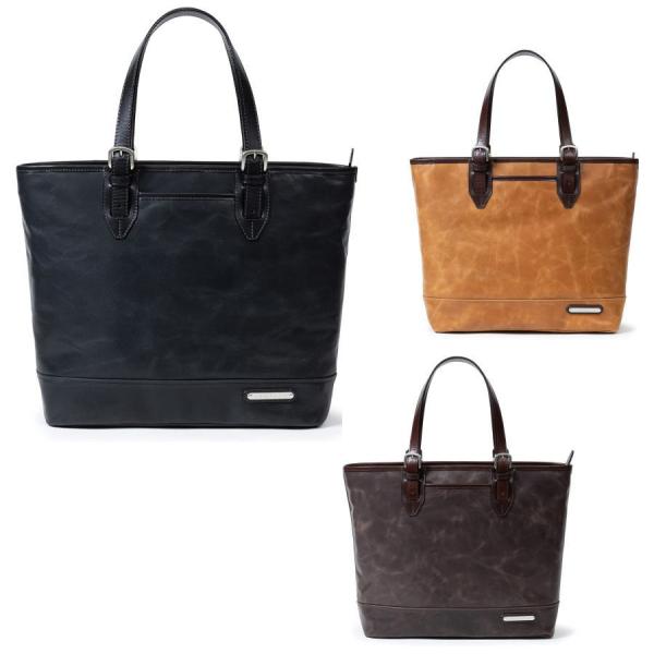 [インフィス] BARESSA 本革トートバッグ ビジネス 多機能 スリム レザー 革 経年変化 姫...