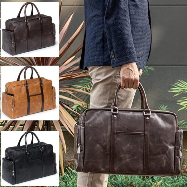 INNFITH(インフィス） BARESSA ボストンバッグ 旅行 ゴルフ 多機能 大容量 レザー ...