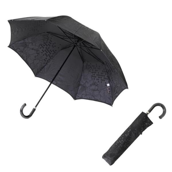 【紳士用・晴雨兼用傘】槙田商店　折りたたみ傘（日本製）甲州織 ビジネスシーンに寄り添った大人の晴雨傘...