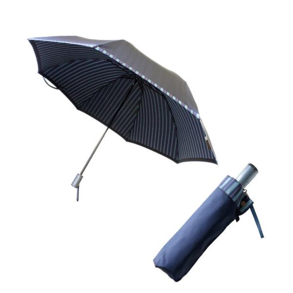 (Tie シリーズ)【紳士雨傘】槙田商店　折りたたみ傘（日本製）甲州織 ビジネスシーンに寄り添った大...