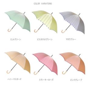 (晴雨兼用傘)槙田商店・長傘・Riff・心にビ...の詳細画像1