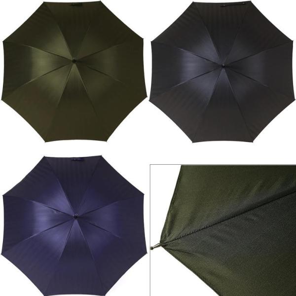 【紳士晴雨兼用傘】槙田商店〔日本製〕MAKITA STANDARD スマートなシルエット・ヘリンボー...