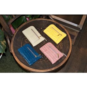 Anti-Forme Design(アンチフォルムデザイン)【日本製】牛革エナメルクロコ型押・L字フ...