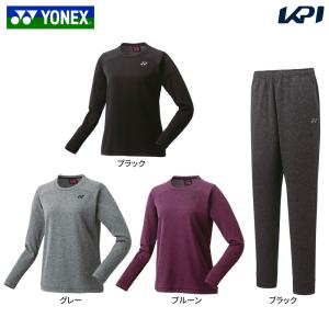 ヨネックス YONEX テニスウェア レディース   「上下セット」ロングスリーブＴシャツ 16667＋パンツ 68104 16667-68104-007 2023FW｜kpi24