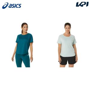 アシックス asics フィットネスウェア レディース   ＡＣＴＩＢＲＥＥＺＥ半袖シャツ 2032C945 2024SS｜kpi24