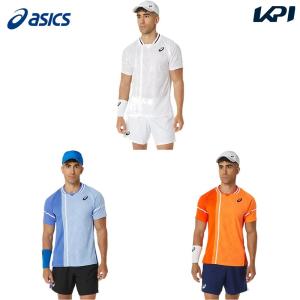 アシックス asics テニスウェア メンズ   クールＭＡＴＣＨ半袖シャツ 2041A282 2024SS｜kpi24