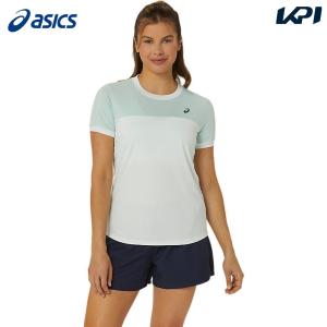 アシックス asics テニスウェア レディース   ドライ半袖シャツ 2042A262- 2024SS｜kpi24