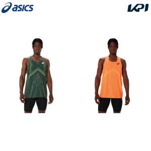 アシックス asics 陸上ウェア メンズ   ACTIBREEZEシングレット 2091A664 2024SS｜kpi24