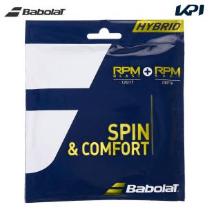 バボラ Babolat テニスガット・ストリング  RPMブラスト＋RPMソフト RPM BLAST x RPM SOFT 281039 『即日出荷』｜kpi24