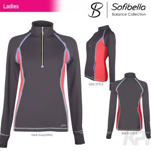『即日出荷』Sofibella ソフィベラ 「Balance Collection バランスコレクション 　Jacket BA1445」テニスウェア「SSウェア」｜kpi24