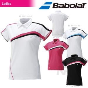 テニスウェア レディース バボラ Babolat Women's ゲームポロシャツ BAB-1628W 2016SS [ポスト投函便対応]｜kpi24