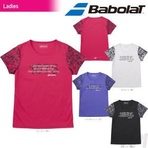 バボラ Babolat 「Women's レディース ショートスリーブシャツ BAB-8782W」テニスウェア「2017FW」『即日出荷』[ポスト投函便対応]｜kpi24