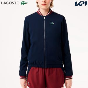 ラコステ LACOSTE テニスウェア レディース スリーブテーピングジップジャケット BF1026-99-166 2023FW 『即日出荷』｜kpi24