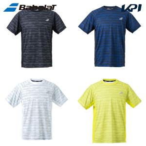 バボラ Babolat テニスウェア ユニセックス   CLUB SHORT SLEEVE SHIRT ショートスリーブ 半袖Tシャツ BUG4312C 2024SS｜kpi24