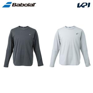 バボラ Babolat テニスウェア ユニセックス   VS LONG SLEEVE SHIRT 長袖Tシャツ BUP4500 2024SS｜kpi24