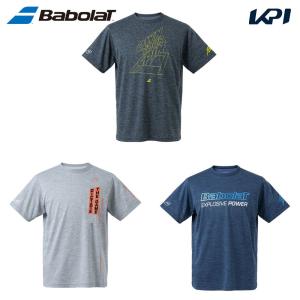 バボラ Babolat テニスウェア ユニセックス   PURE SHORT SLEEVE SHIRT 半袖Tシャツ BUP4503 2024SS｜kpi24