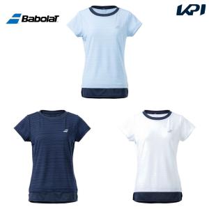 バボラ Babolat テニスウェア レディース ピュア ショートスリーブシャツ PURE SHORT SLEEVE SHIRT BWG2374 2022FW 『即日出荷』｜kpi24