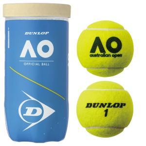 「365日出荷」ダンロップ DUNLOP Australian Open オーストラリアンオープン 大会使用球 公式ボール AO 2球入 2個入 1缶 テニスボール DAOAYL2TIN 『即日出荷』｜kpi24