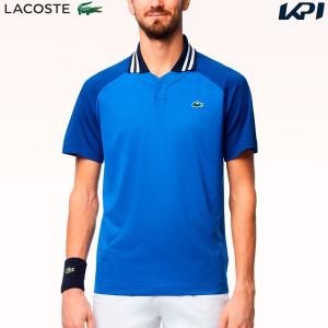 ラコステ LACOSTE テニスウェア メンズ   『ダニール・メドベージェフ』変形ポロシャツ DH7381-99-ISS 2024SS 『即日出荷』｜kpi24