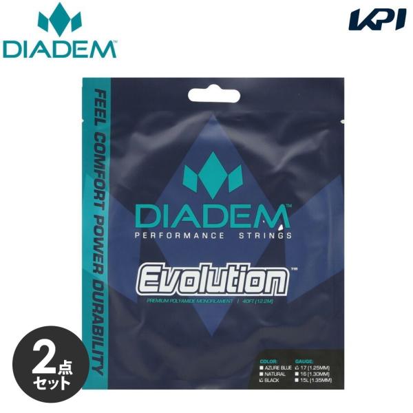 「2個セット」ダイアデム DIADEM テニスガット・ストリング  Evolution エボリューシ...