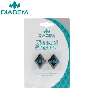 ダイアデム DIADEM テニスグリップテープ  Diamond Dampener ダイアモンド ダンプナー 2個入 DIA-TFF001｜kpi24