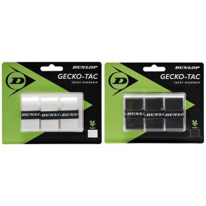 ダンロップ DUNLOP テニスグリップテープ  オーバーグリップウエットタイプ GECKO-TAC 3本入 DTA-2031 『即日出荷』｜kpi24