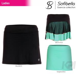 Sofibella ソフィベラ 「Essence Collectiom エッセンスコレクション 　14inch Skort ES1450」テニスウェア「FW」『即日出荷』｜kpi24