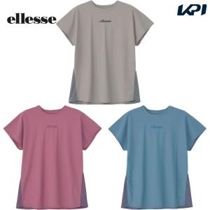 エレッセ Ellesse テニスウェア レディース GSツアーシャツ EW023393 USオープンコレクション 2023FW｜kpi24