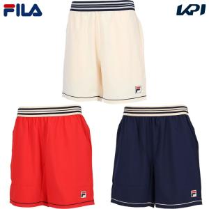 フィラ FILA テニスウェア メンズ WOVEN SHORT ショートパンツ ゲームショーツ KPI限定モデル FBM5054 2023FW 『即日出荷』｜kpi24