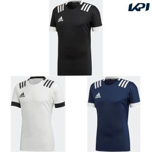アディダス adidas ラグビーウェア メンズ ラグビー 3ストライプジャージー FXU53 SSウェア