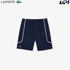 ラコステ LACOSTE テニスウェア メンズ   コントラストラインウルトラドライテニスショーツ GH7460-99-166 2024SS 『即日出荷』｜kpi24