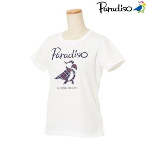 パラディーゾ PARADISO テニスウェア レディース 半袖シャツ KCL20A 2018FW｜kpi24
