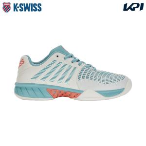 K・SWISS ケイ・スイス テニスシューズ レディース Express Light エクスプレスライト 3 オールコート用 KS98562143WT ケースイス K-SWISS 『即日出荷』｜kpi24