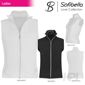『即日出荷』Sofibella ソフィベラ 「Love Collectiom ラブコレクション 　SofiFleece Vest LO1495」テニスウェア「FW」｜kpi24