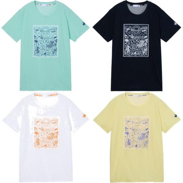 ルコック le coq sportif マルチSPウェア レディース   接触冷感ポリエチレン半袖T...