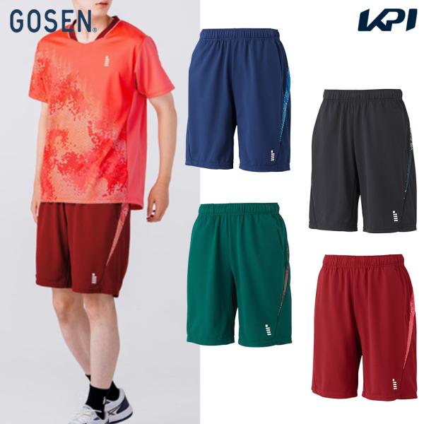 ゴーセン GOSEN テニスウェア ユニセックス   ハーフパンツ PP2600 2026SS