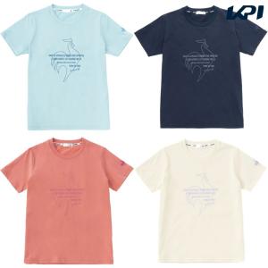 「ポスト投函便で送料無料」ルコック le coq sportif マルチSPウェア レディース ヘランカSUNSCREEN半袖Tシャツ QMWVJA01 2020SS｜kpi24