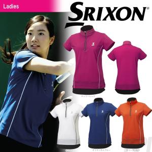 SRIXON スリクソン 「WOMEN'S レディース TOUR LINE ジップシャツ SDP-1761W」テニスウェア「FW」『即日出荷』｜kpi24
